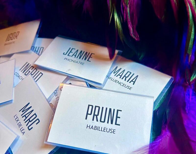 Les roles dur murder diner Ivan, Boris et toi à Paris